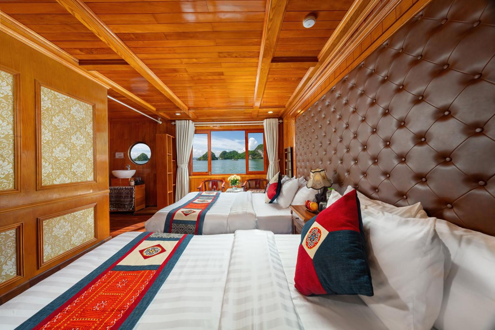 Hotel Sunlight Boutique Cruise - Cat Ba Island Hạ Long Exterior foto